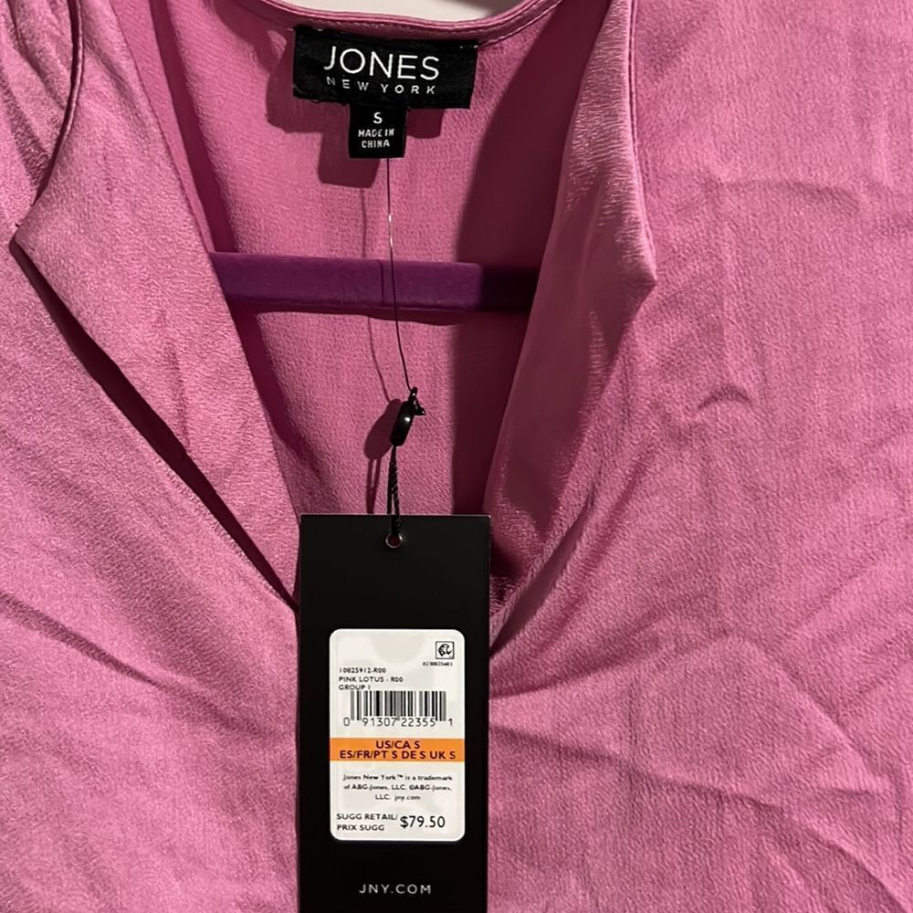 Jones New York Womens Popover Blouse - Picture 4 of 5